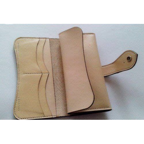 выкройка кошелька из кожи