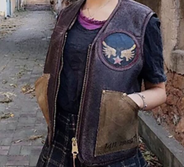 выкройка жилета из кожи