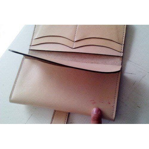 выкройка кошелька из кожи