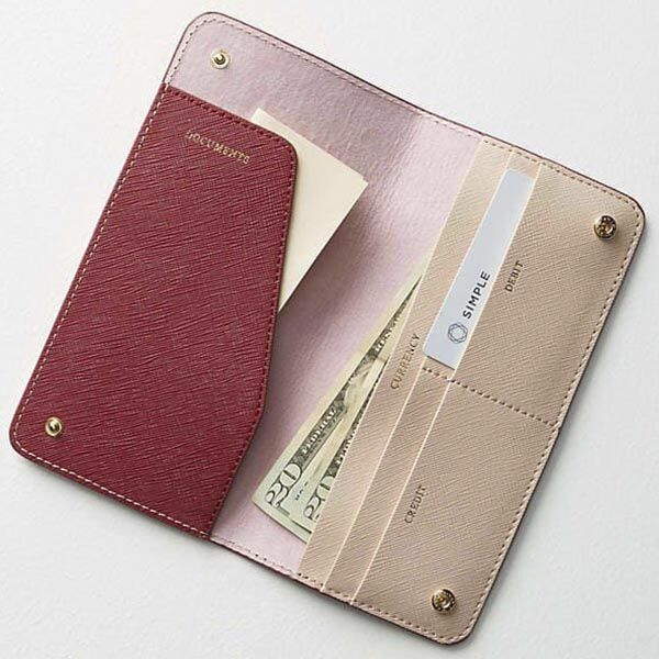 кошелёк с отделением под паспорт