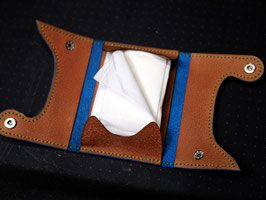 Выкройка кошелек салфетница из кожи 332 — изображение 5