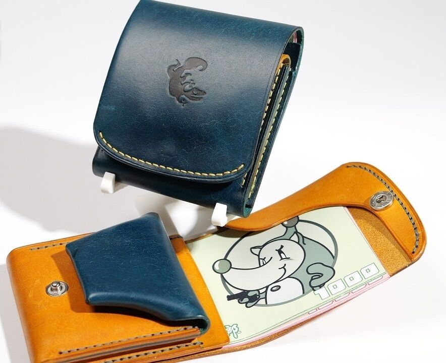 Выкройка функциональный кошелек из кожи 330